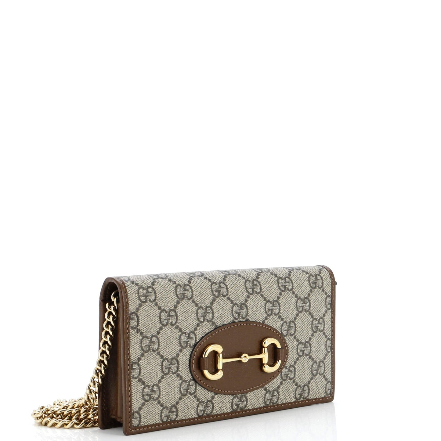 Horsebit 1955 Chain Wallet GG Coated Canvas