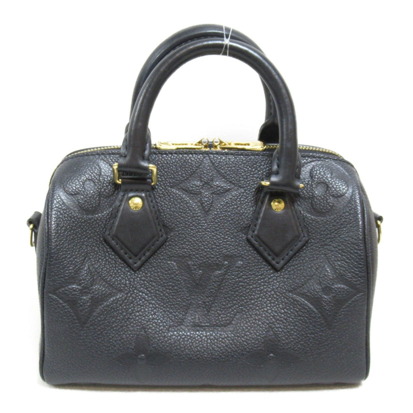 Louis Vuitton Speedy Bandrier 20 2w Shoulder Bag 2way Shoulder Bag Leather Monogram Emplant  Black M58953