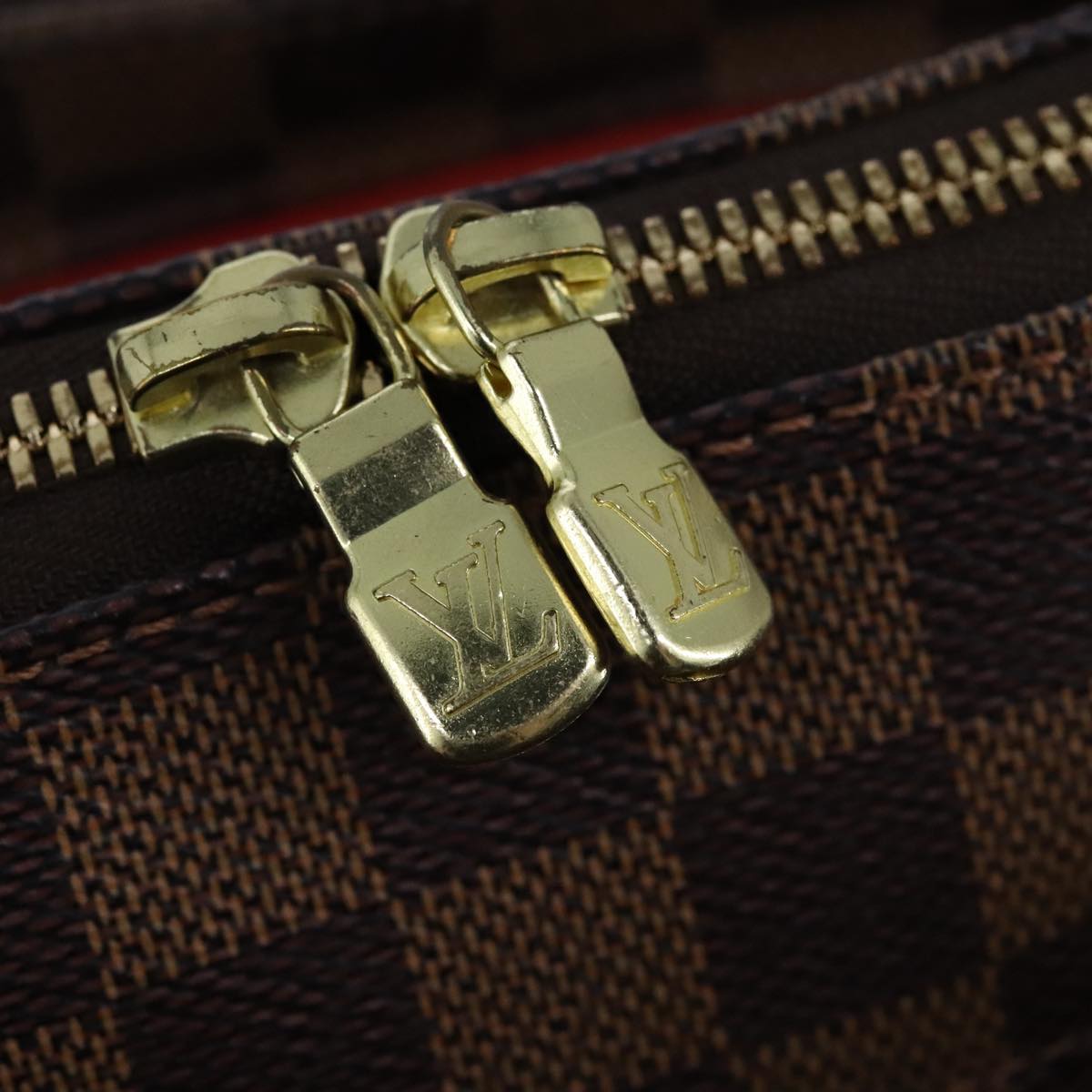 LOUIS VUITTON Damier Ebene Belem PM Hand Bag N51173 LV 91557A