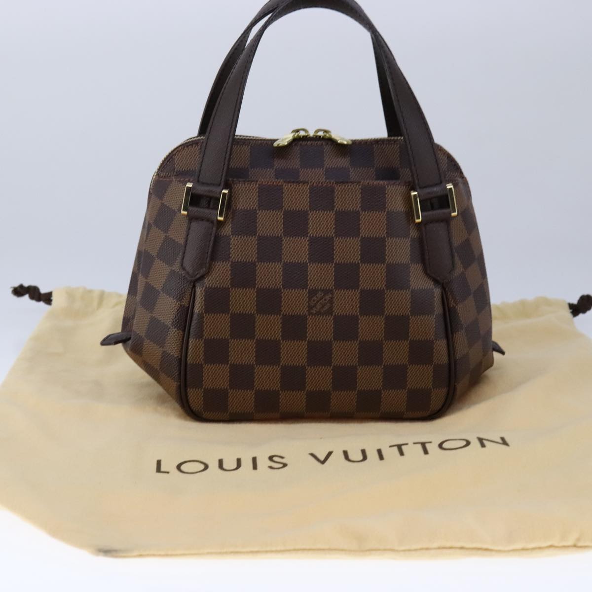 LOUIS VUITTON Damier Ebene Belem PM Hand Bag N51173 LV 91557A
