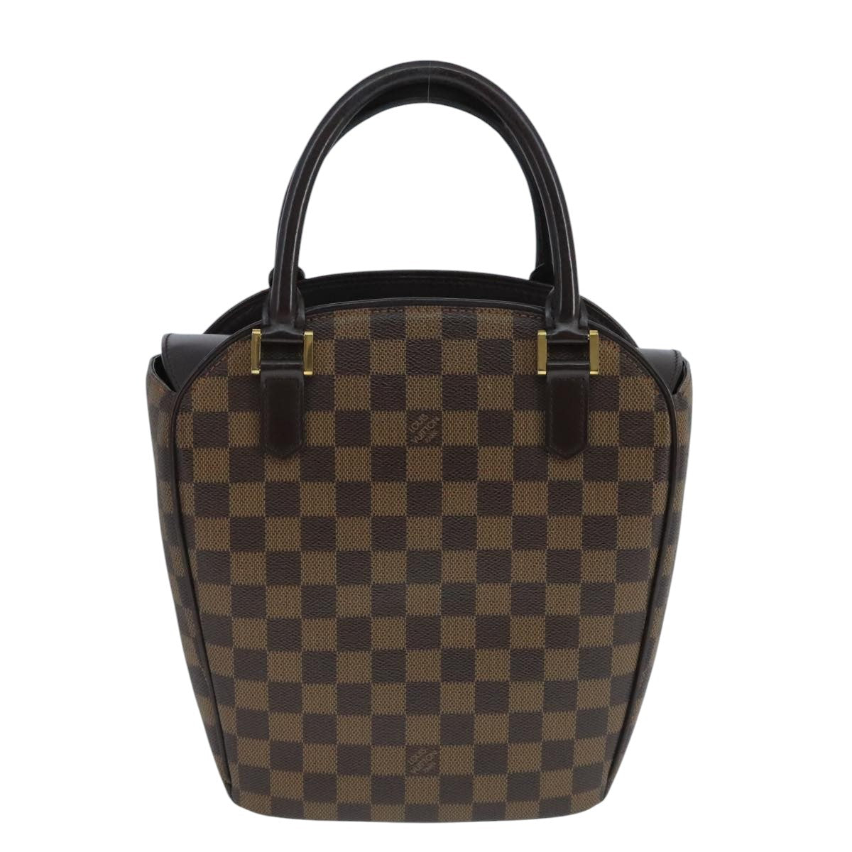 LOUIS VUITTON Damier Ebene Thaliasaw Hand Bag N51284 LV 91558