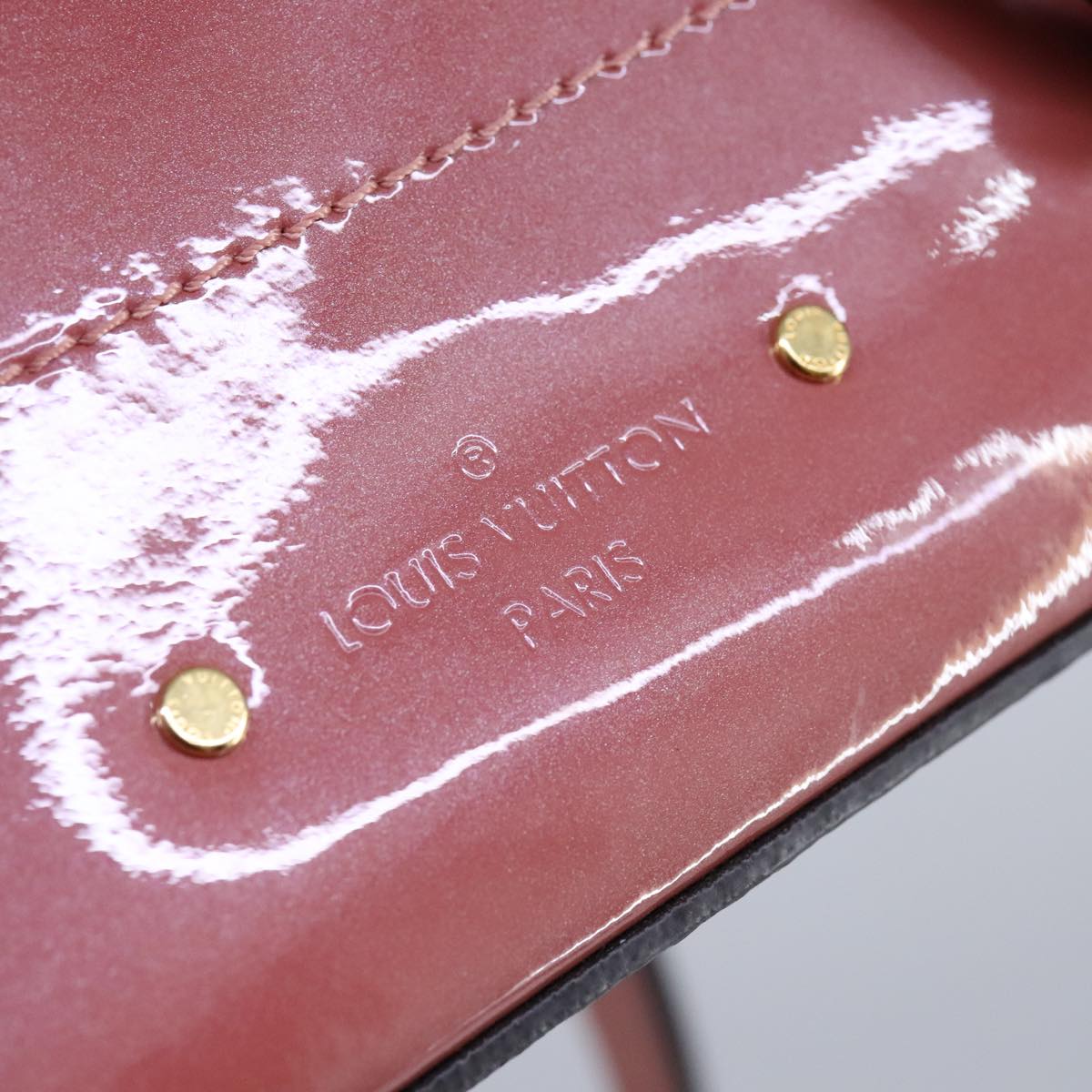 LOUIS VUITTON Monogram Vernis Hot Springs Backpack Pink M53545 LV 91559A
