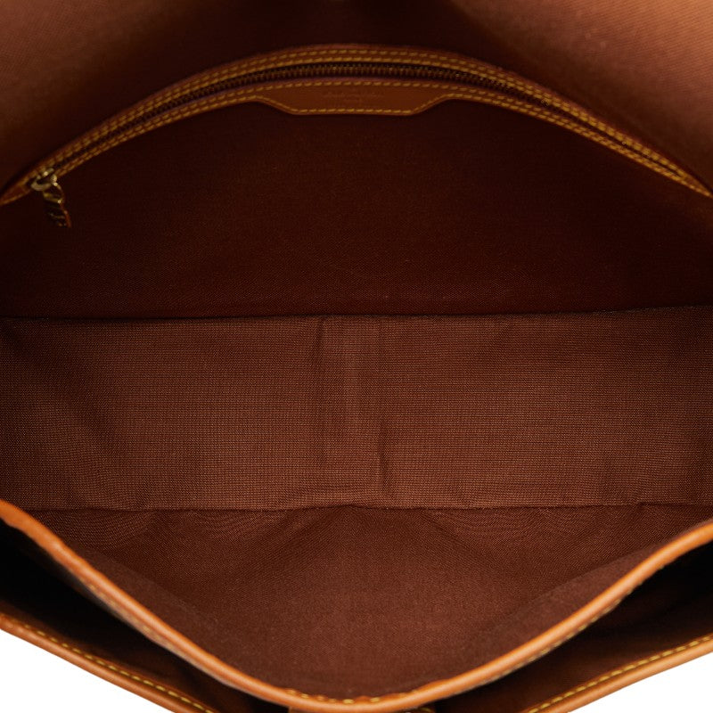 Louis Vuitton Monogram Gibraltar GM Shoulder Bag M42249 Brown PVC Leather  Louis Vuitton