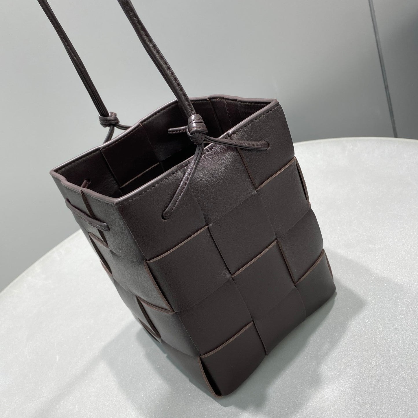 GLAMI Mini Cassette Bucket Bag Purple, For Women, Bags 5.5in/14cm