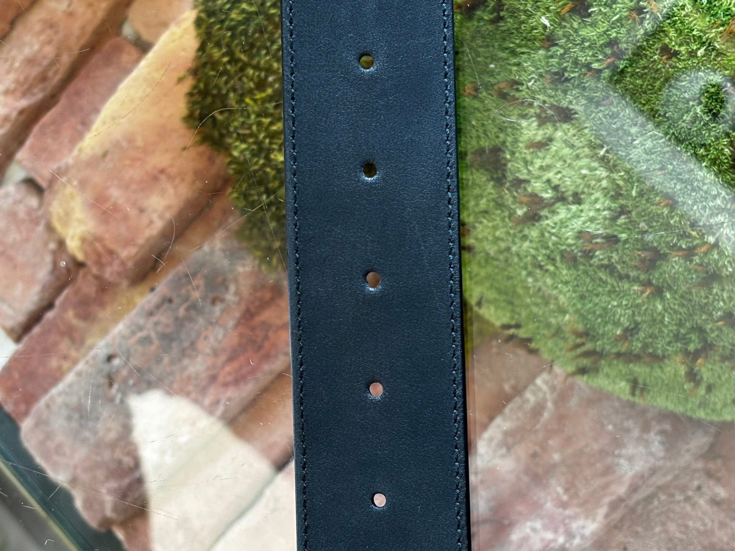 GUCCI Black GG Marmont Belt Sz 85/34