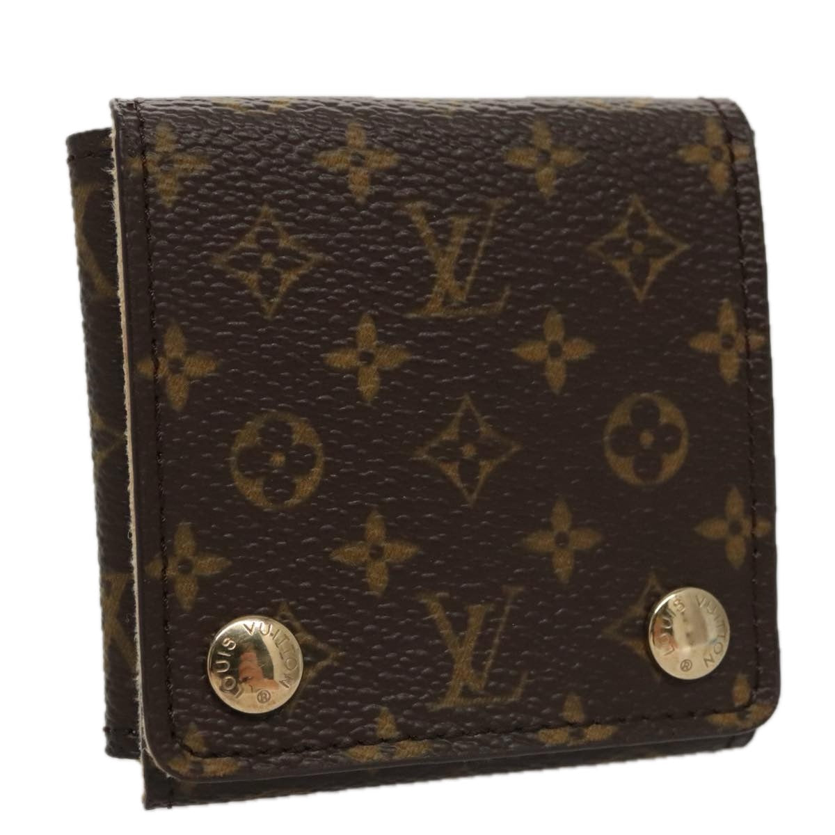 LOUIS VUITTON Monogram Jewelry case Jewelry Box LV 92878
