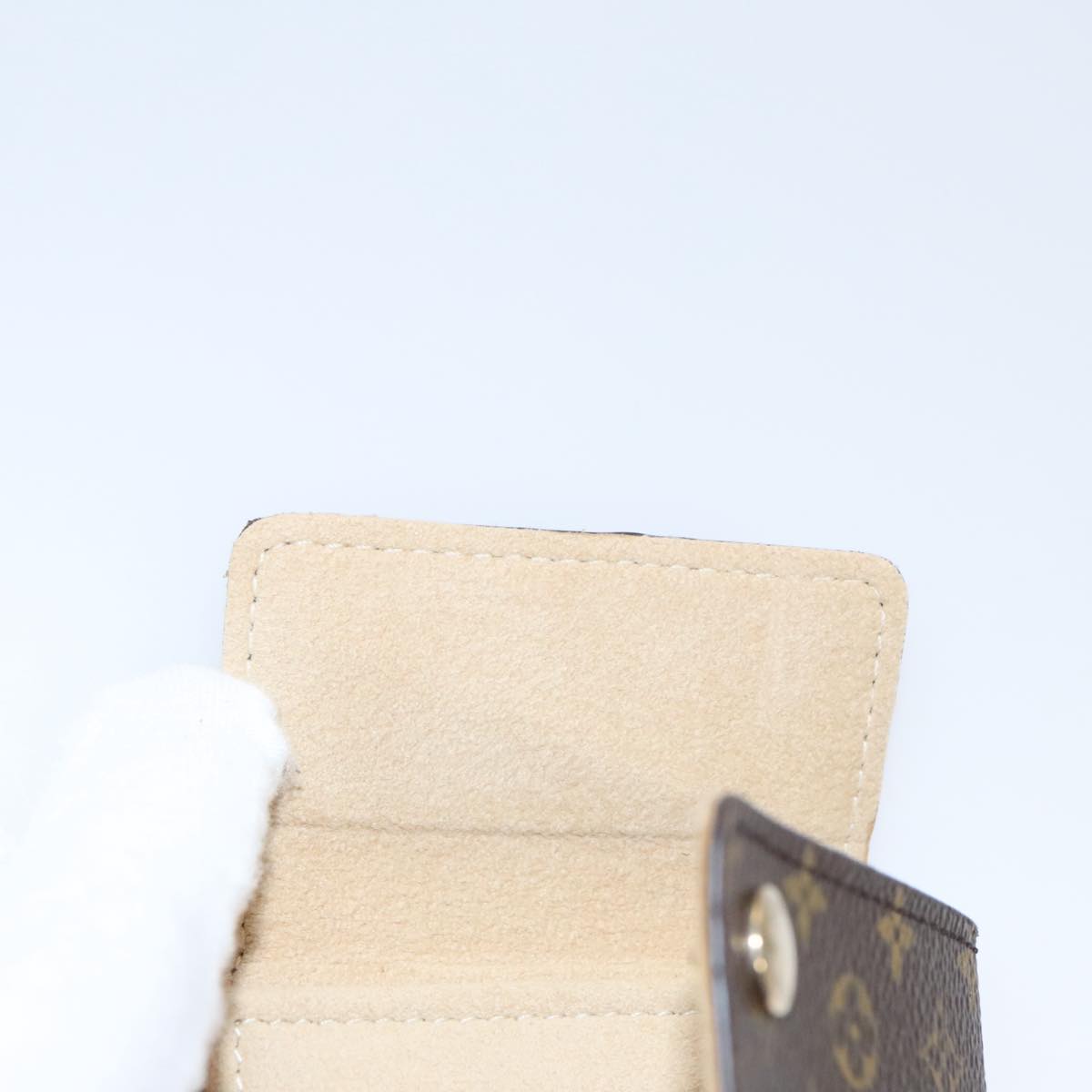 LOUIS VUITTON Monogram Jewelry case Jewelry Box LV 92878