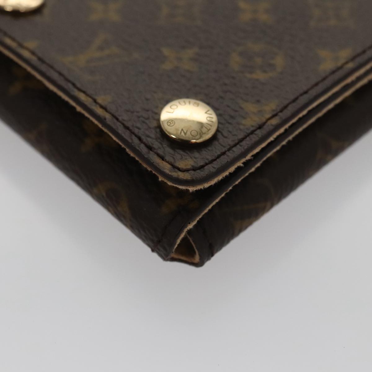 LOUIS VUITTON Monogram Jewelry case Jewelry Box LV 92878