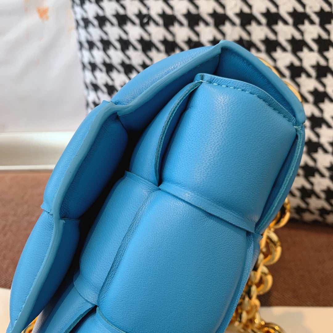 GLAMI Chain Cassette Blue, For Women, WomenÃ¢â‚¬â„¢s Bags 10.2in/26cm