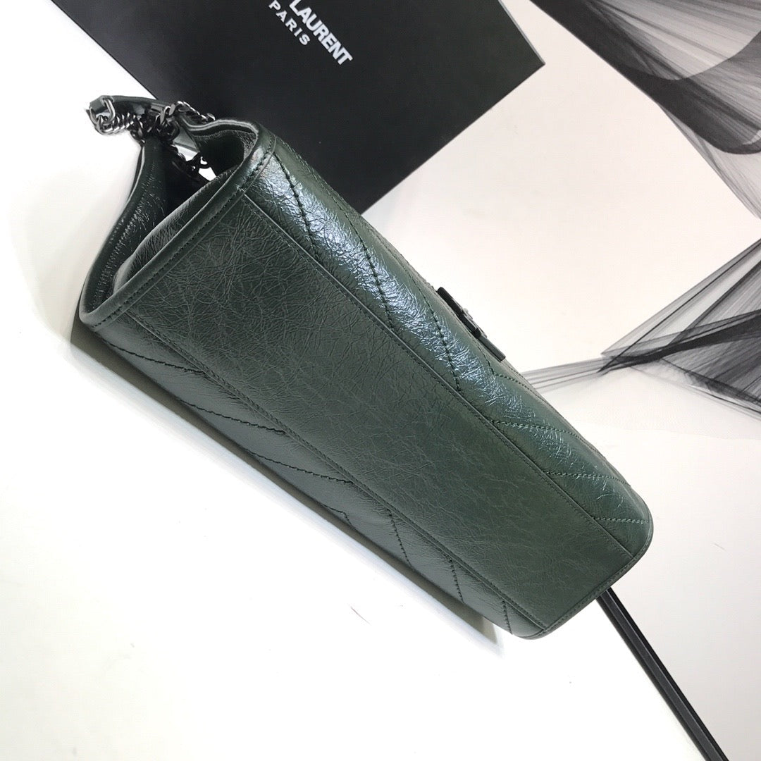GLAMI Niki MeGLAMIum Shopping Bag Green For Women 12.6in/32cm YSL