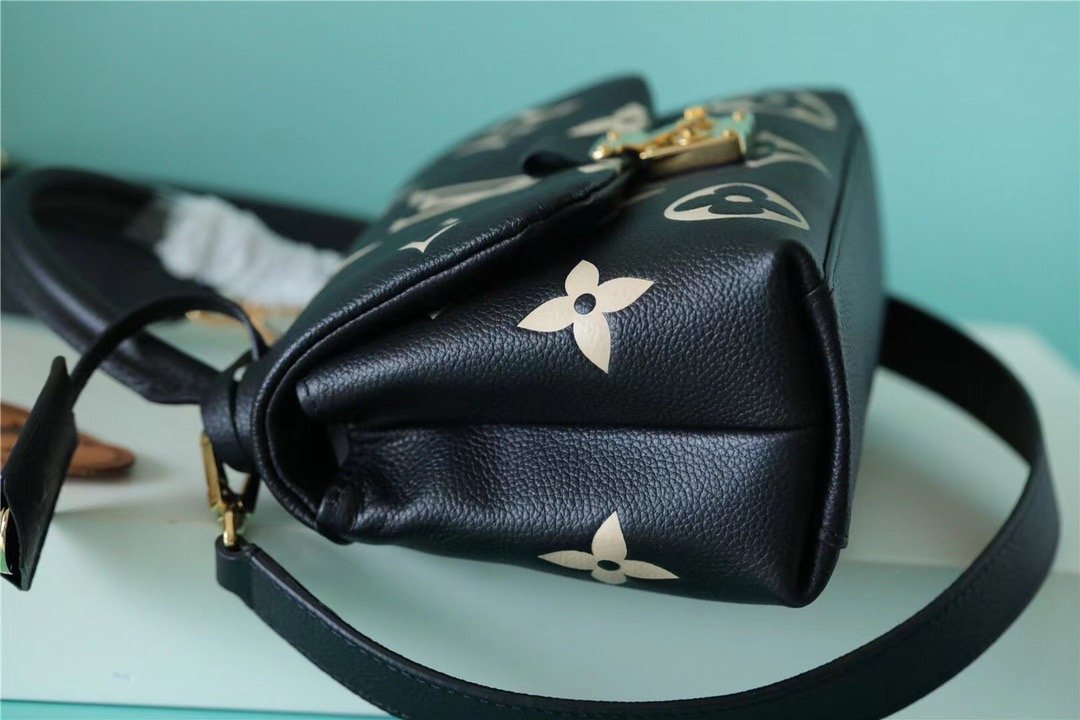 LV Madeleine GLAMI Monogram Empreinte Black For Women,  Shoulder and Crossbody Bags 9.4in/24cm LV M45978