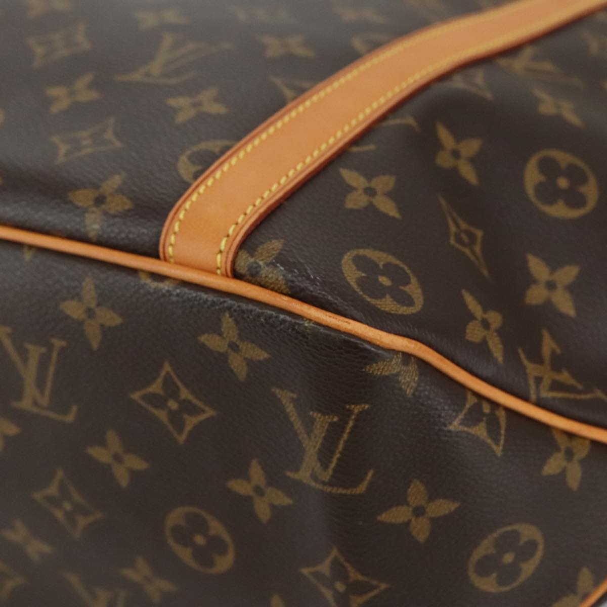 LOUIS VUITTON Monogram Sac Shopping Tote Bag M51108 LV 93054