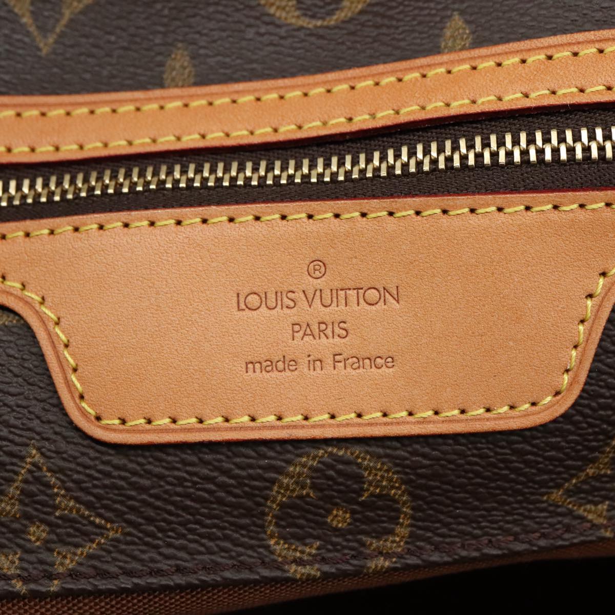LOUIS VUITTON Monogram Sac Shopping Tote Bag M51108 LV 93054
