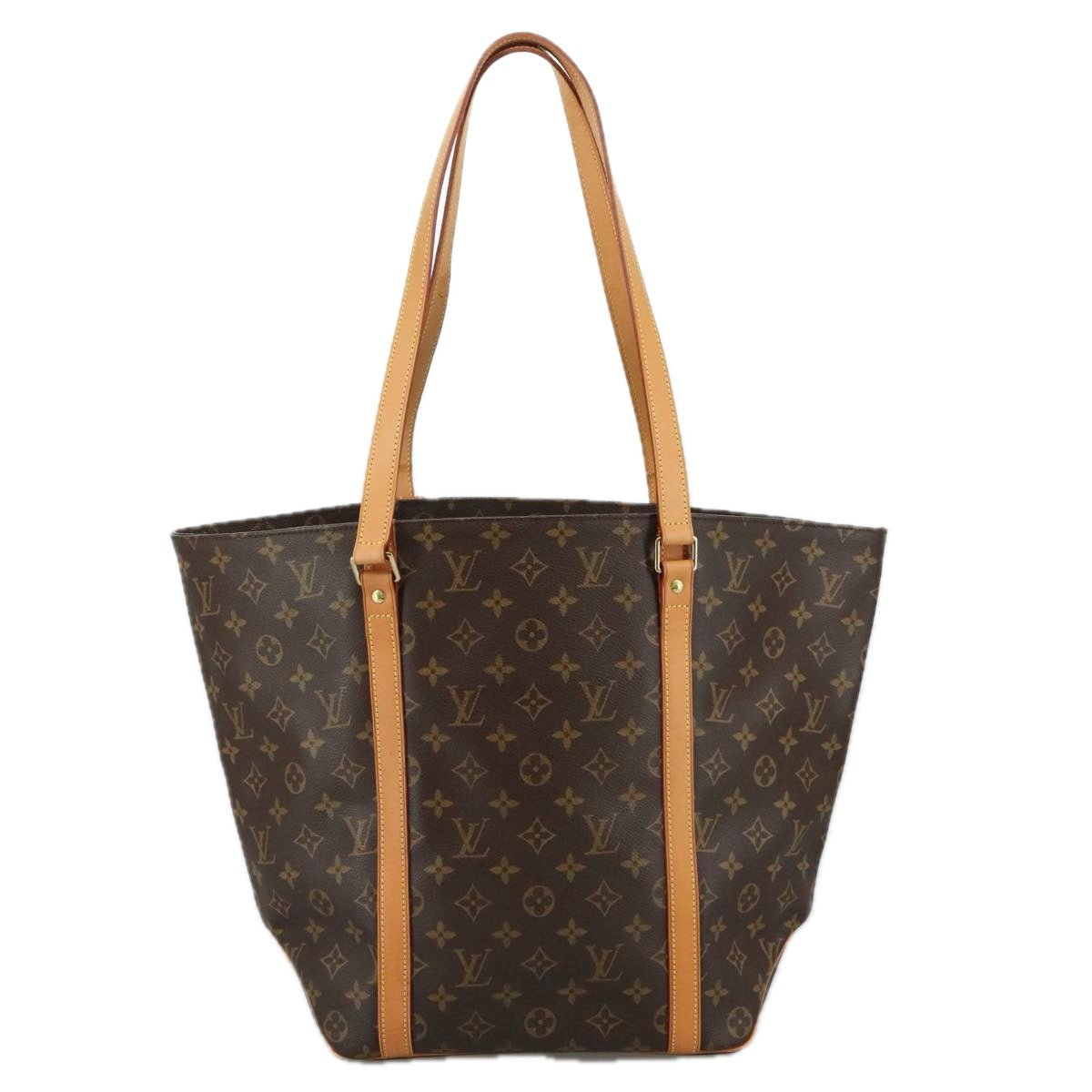 LOUIS VUITTON Monogram Sac Shopping Tote Bag M51108 LV 93054