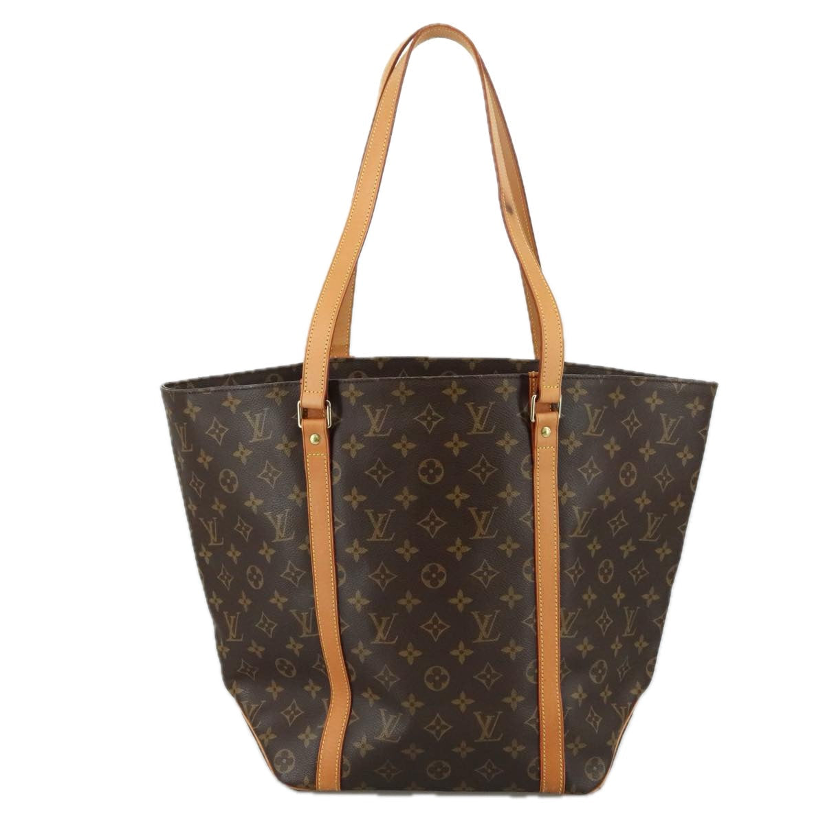 LOUIS VUITTON Monogram Sac Shopping Tote Bag M51108 LV 93054