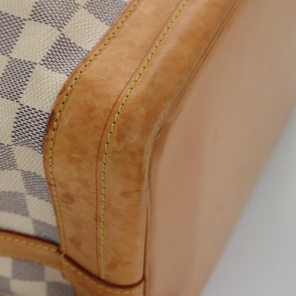 LOUIS VUITTON Damier Azur Noe Shoulder Bag N42222 LV 93058