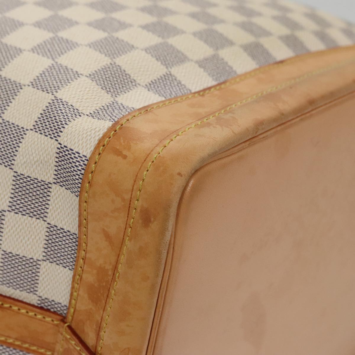 LOUIS VUITTON Damier Azur Noe Shoulder Bag N42222 LV 93058
