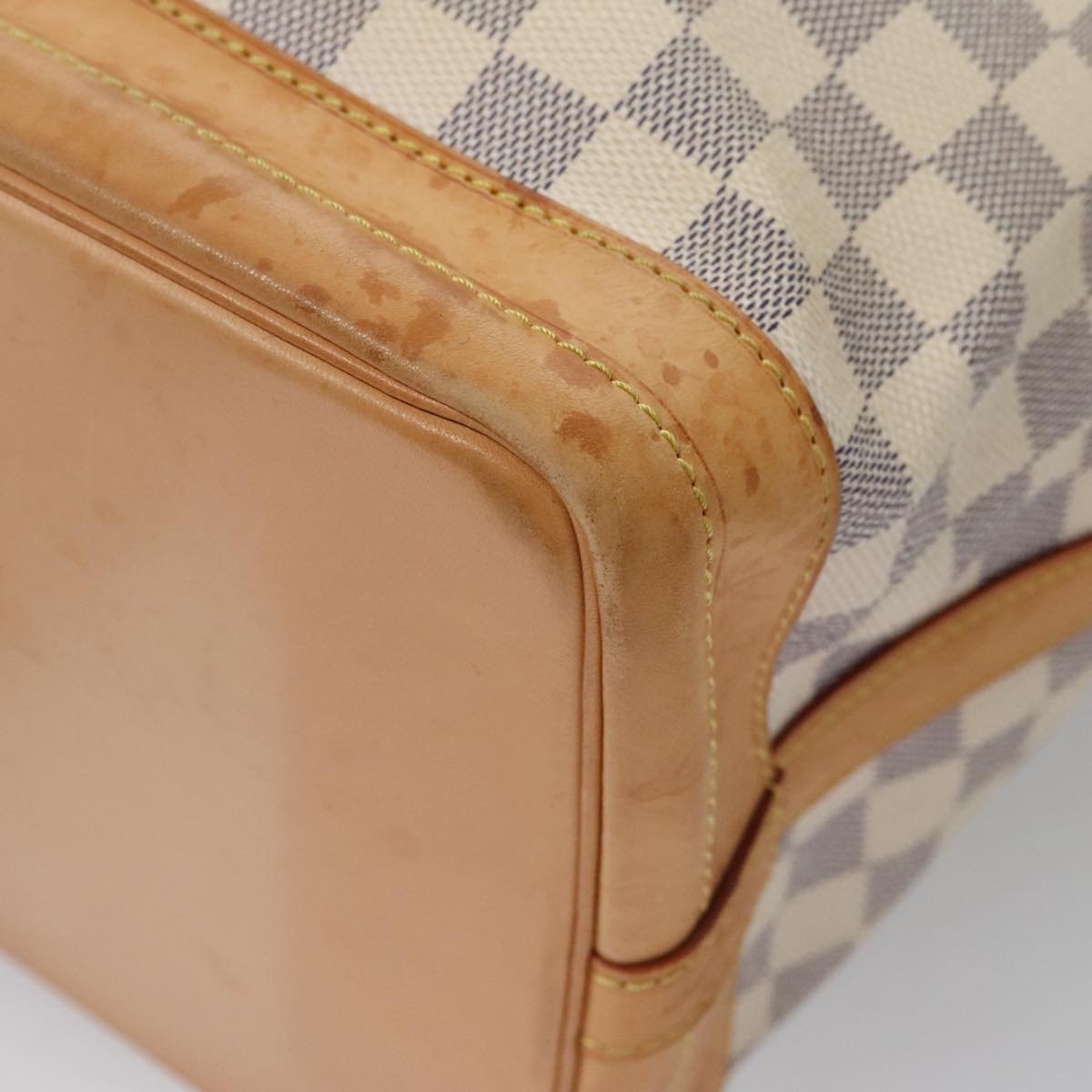 LOUIS VUITTON Damier Azur Noe Shoulder Bag N42222 LV 93058