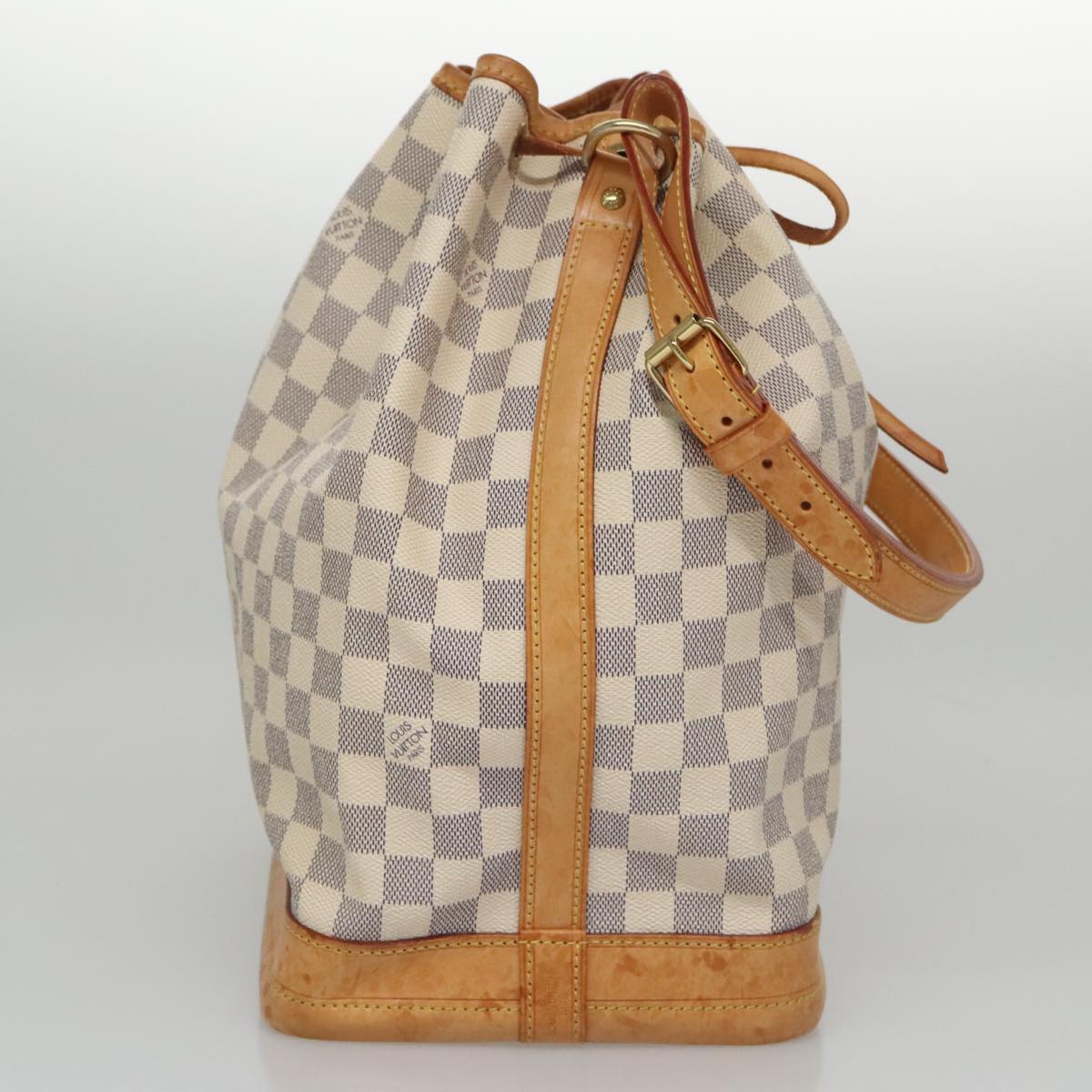 LOUIS VUITTON Damier Azur Noe Shoulder Bag N42222 LV 93058