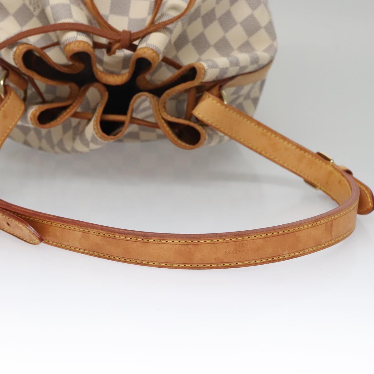 LOUIS VUITTON Damier Azur Noe Shoulder Bag N42222 LV 93058