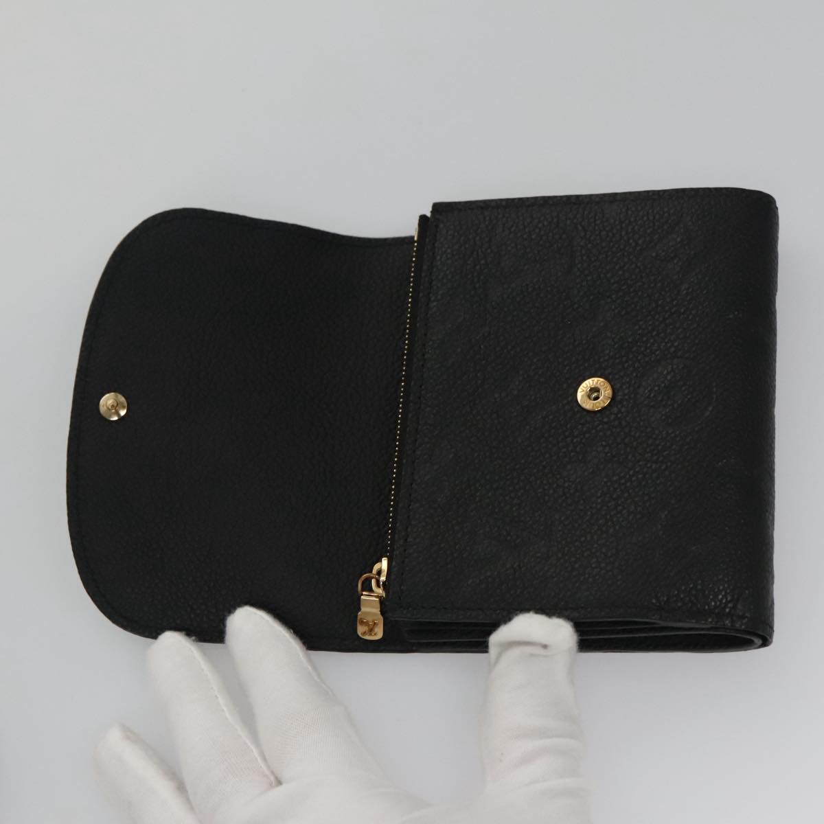 LOUIS VUITTON Monogram Empreinte Portefeuille Arianne Wallet M64148 93269