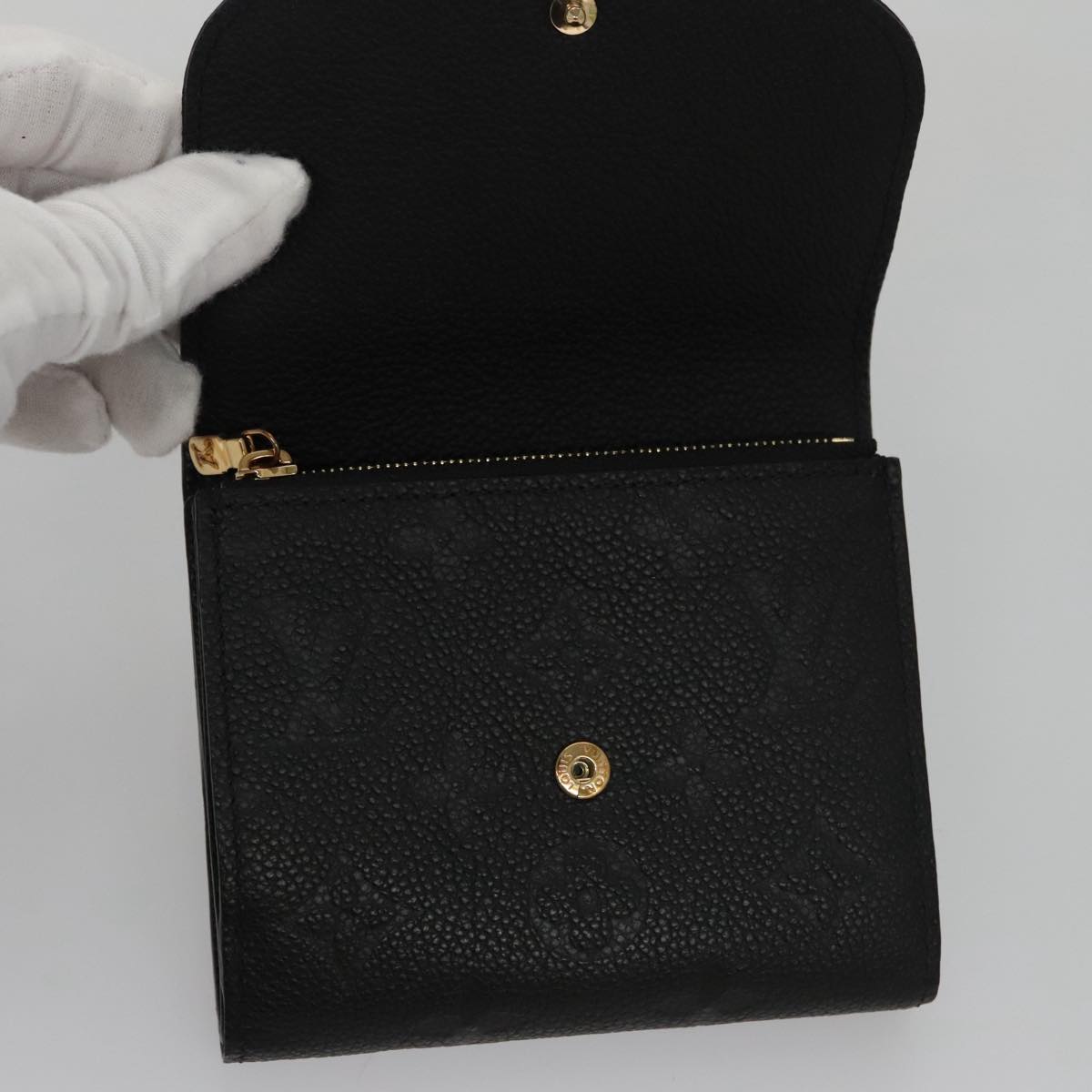 LOUIS VUITTON Monogram Empreinte Portefeuille Arianne Wallet M64148 93269