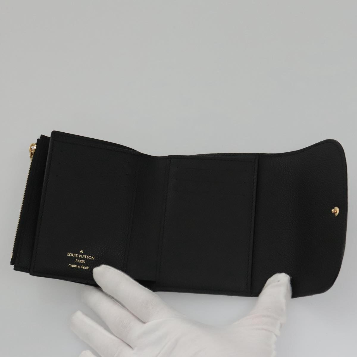 LOUIS VUITTON Monogram Empreinte Portefeuille Arianne Wallet M64148 93269