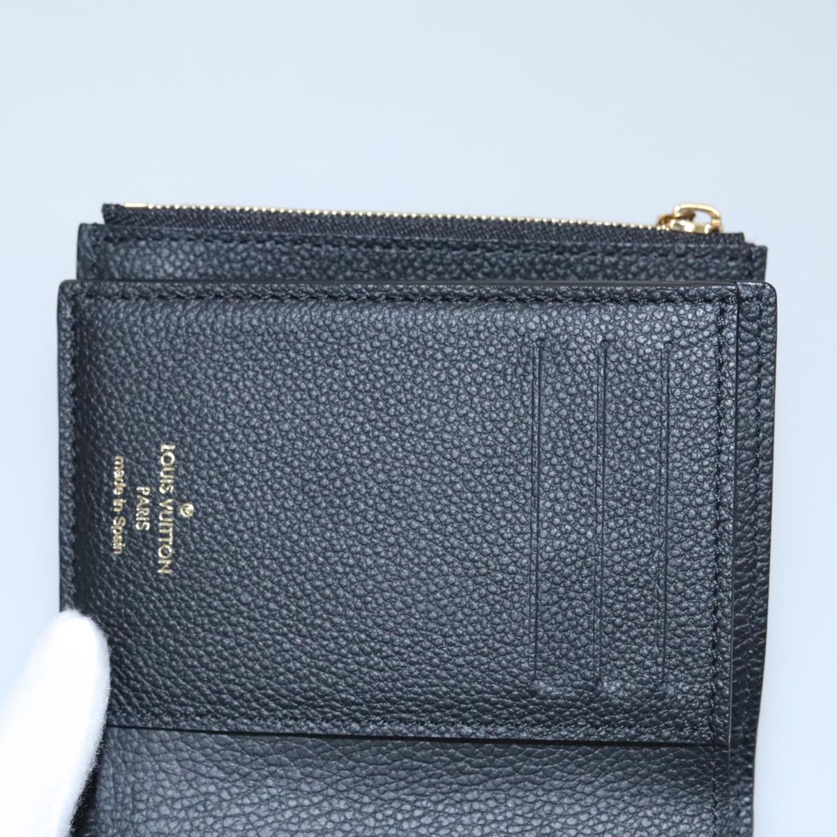 LOUIS VUITTON Monogram Empreinte Portefeuille Arianne Wallet M64148 93269