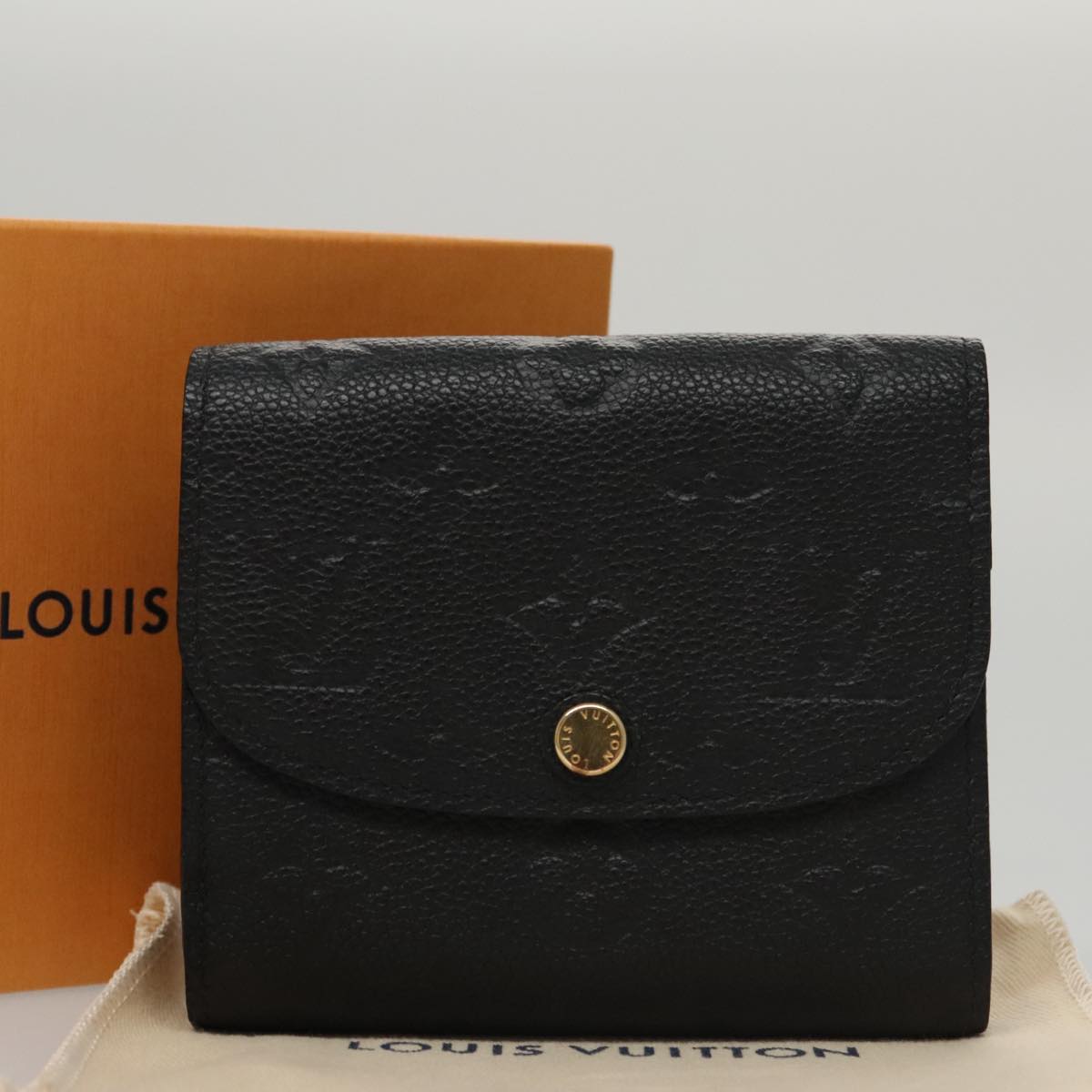 LOUIS VUITTON Monogram Empreinte Portefeuille Arianne Wallet M64148 93269