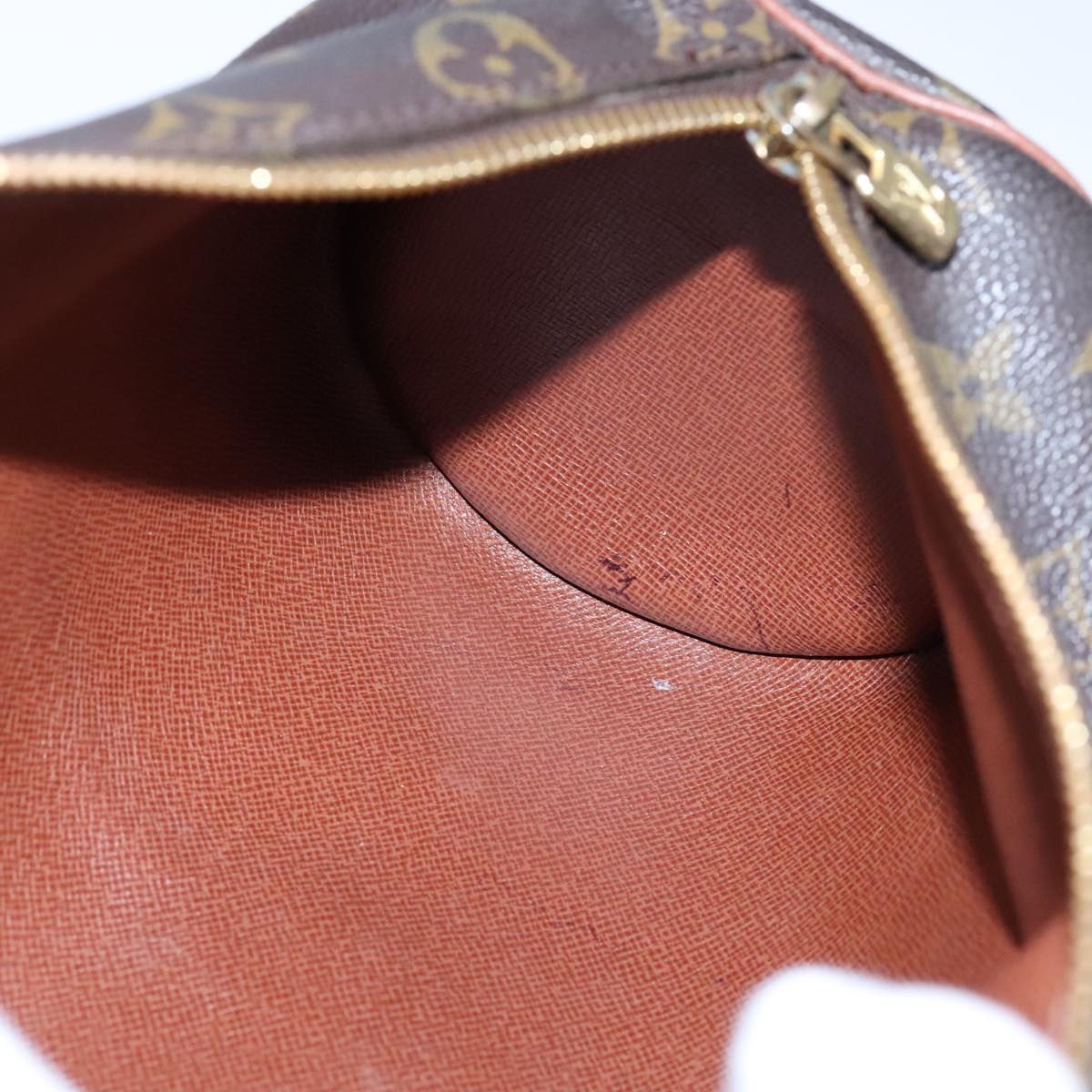 LOUIS VUITTON Monogram Papillon 26 Hand Bag M51386 LV 93271