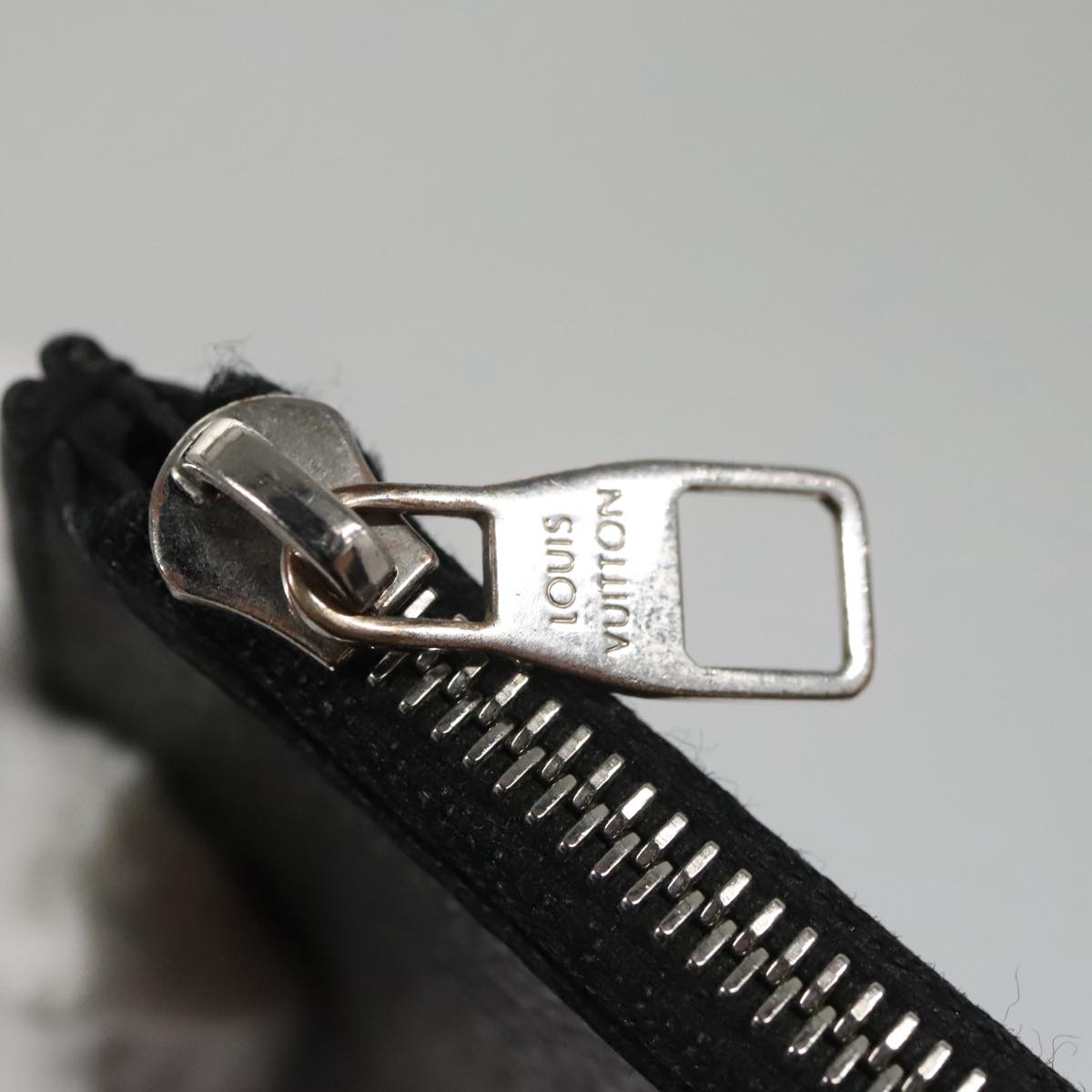 LOUIS VUITTON Damier Graphite Porte Monnaie Coin Purse N61237 LV 93272