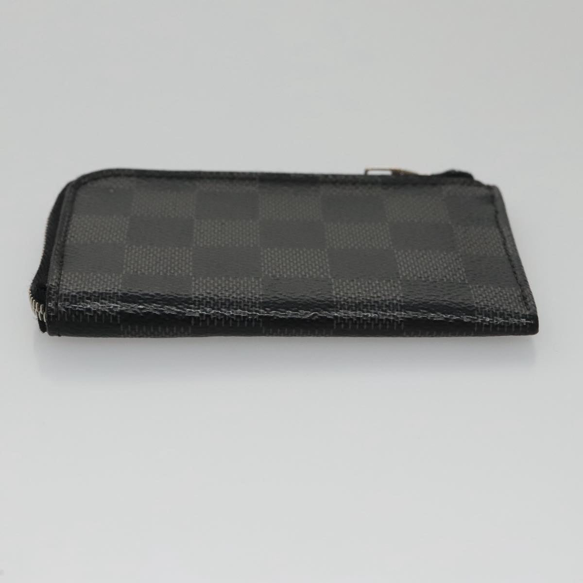 LOUIS VUITTON Damier Graphite Porte Monnaie Coin Purse N61237 LV 93272