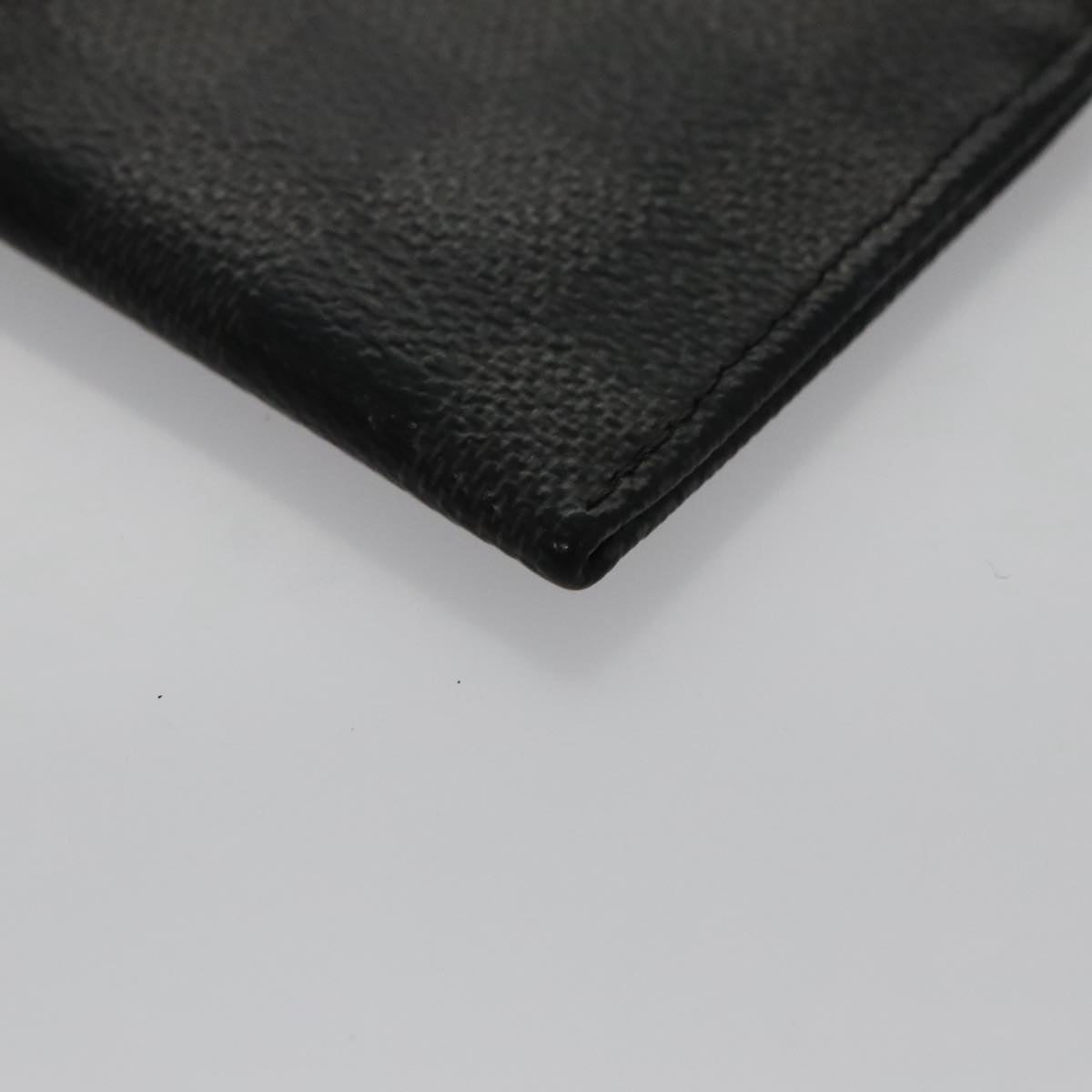 LOUIS VUITTON Damier Graphite Porte Monnaie Coin Purse N61237 LV 93272