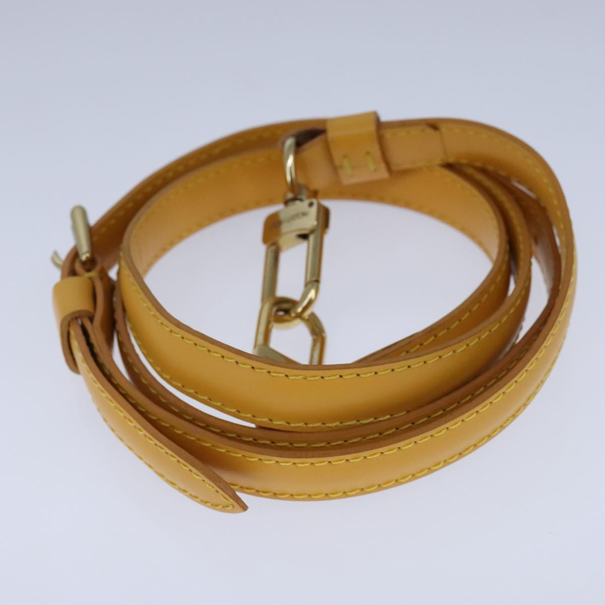 LOUIS VUITTON Epi Pochette Accessoires Pouch Yellow M52989 LV 93274