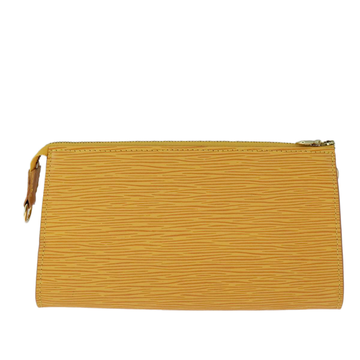 LOUIS VUITTON Epi Pochette Accessoires Pouch Yellow M52989 LV 93274