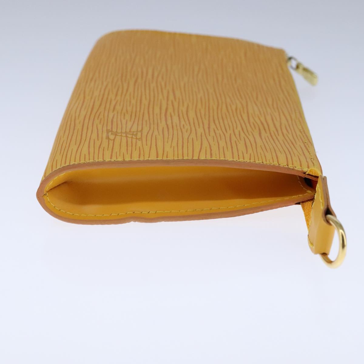 LOUIS VUITTON Epi Pochette Accessoires Pouch Yellow M52989 LV 93274
