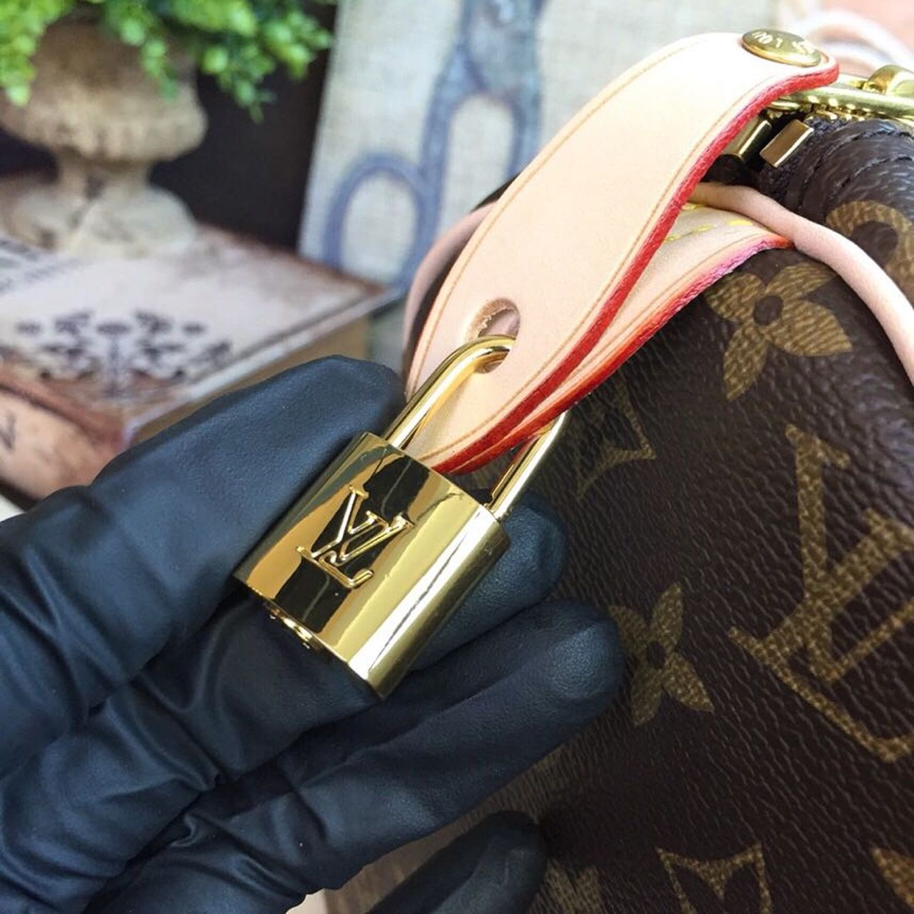 LV Speedy 30 Monogram Canvas For Women, WomenÃ¢â‚¬â„¢s Handbags 11.8in/30cm LV M41108