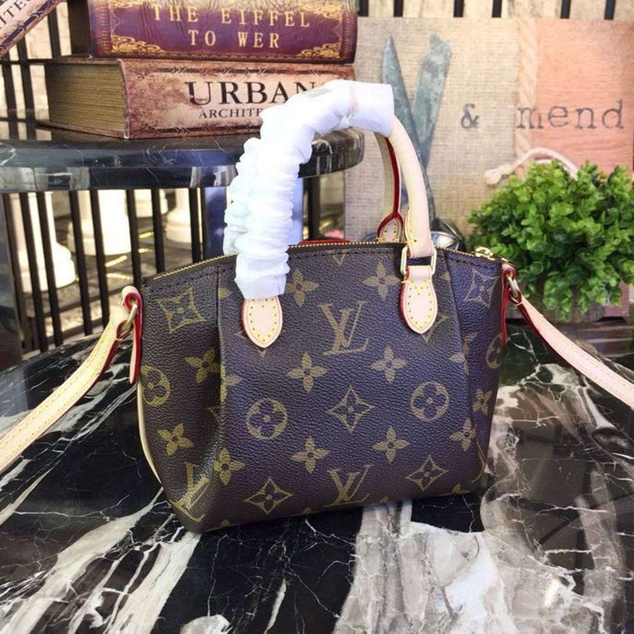 LV Nano Turenne Monogram Canvas For Women, WomenÃ¢â‚¬â„¢s Handbags, Shoulder And Crossbody Bags 6.7in/17cm LV M61253