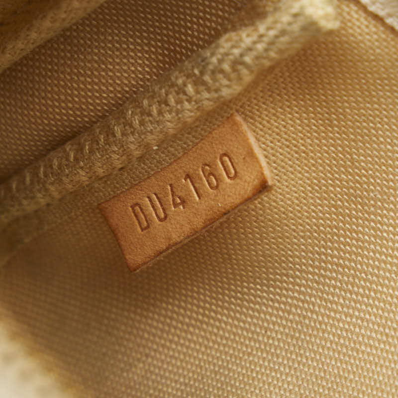 Louis Vuitton Damier Azur Mini Pochette Accessories Accessory Pochette N58010 White PVC Leather  Louis Vuitton