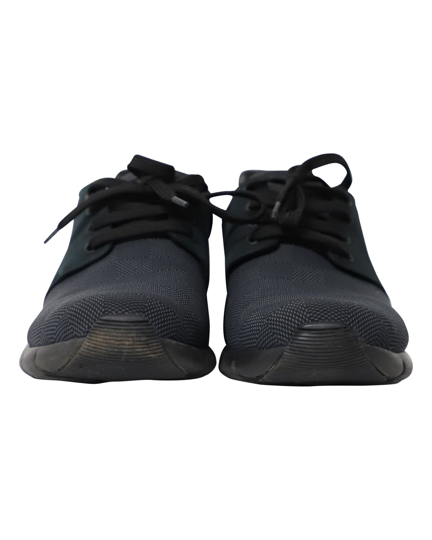 Louis Vuitton Fastlane Sneakers in Black Nylon and Leather