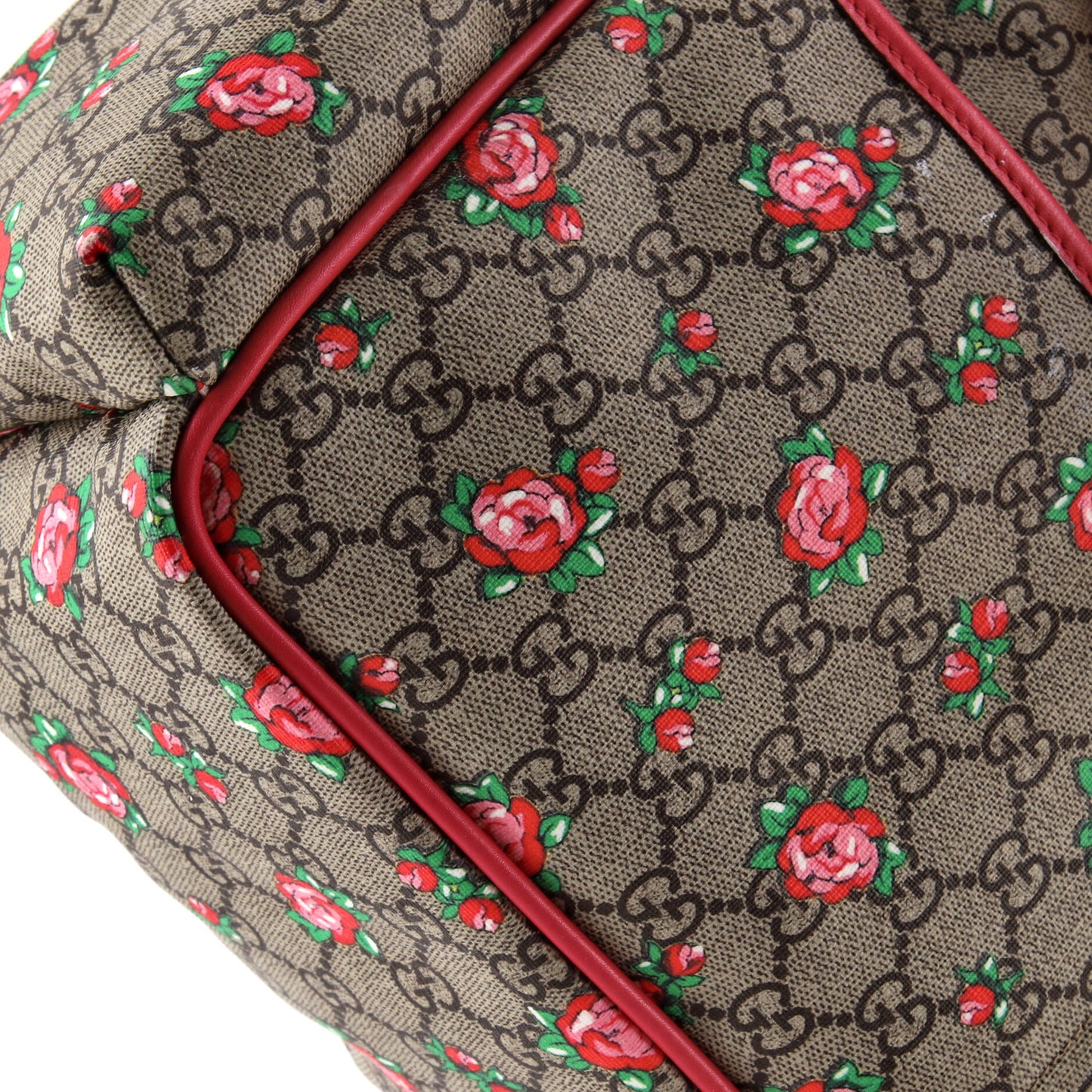 Diaper Bag Printed GG Coated Canvas