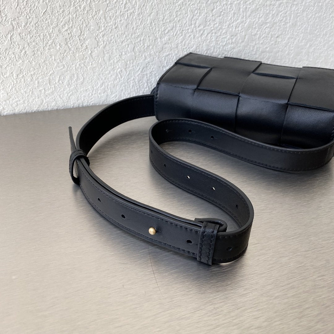 GLAMI Belt Cassette Black, For Women, WomenÃ¢â‚¬â„¢s Bags 7in/18cm 668572VMAY18425