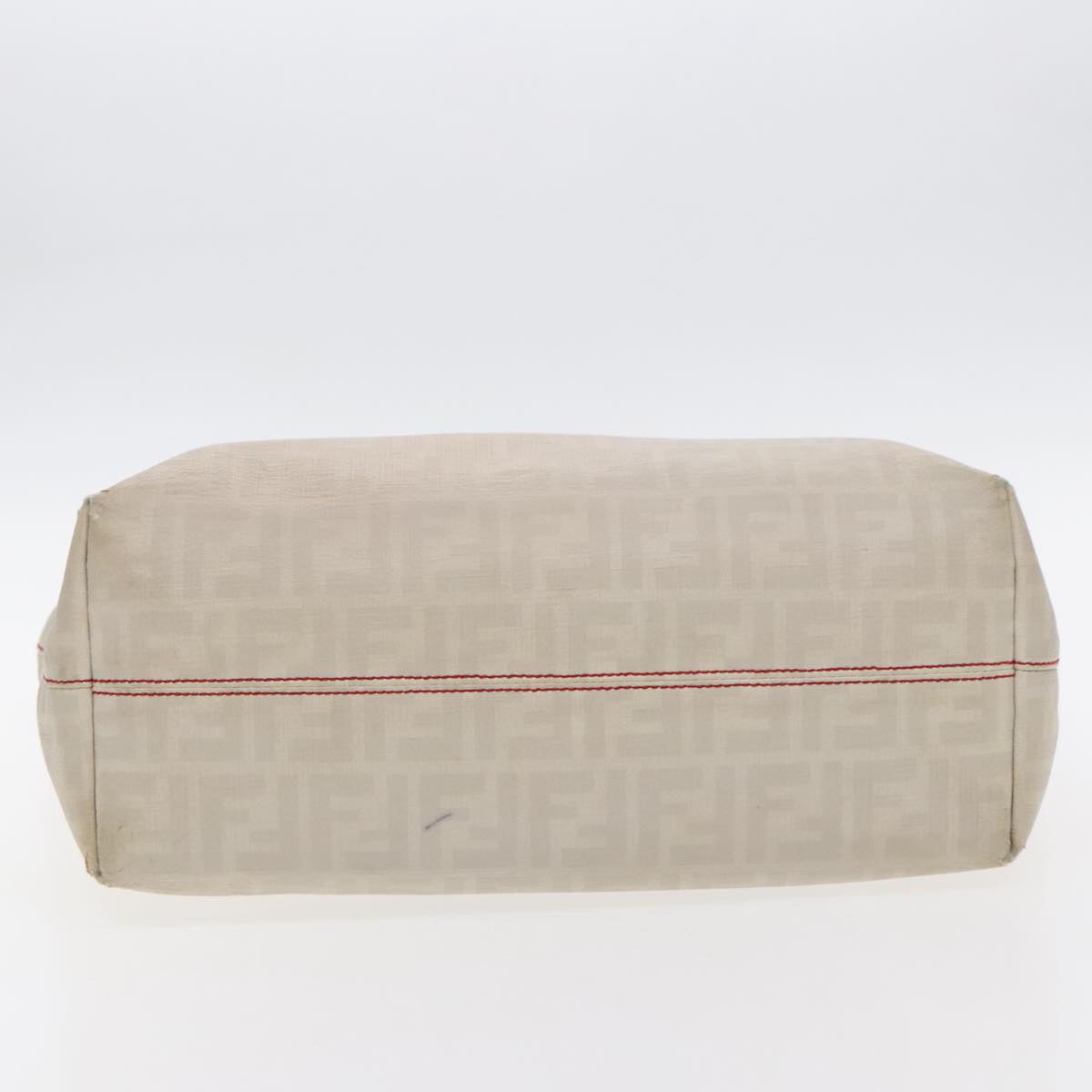 FENDI Zucca Canvas Tote Bag White 94234