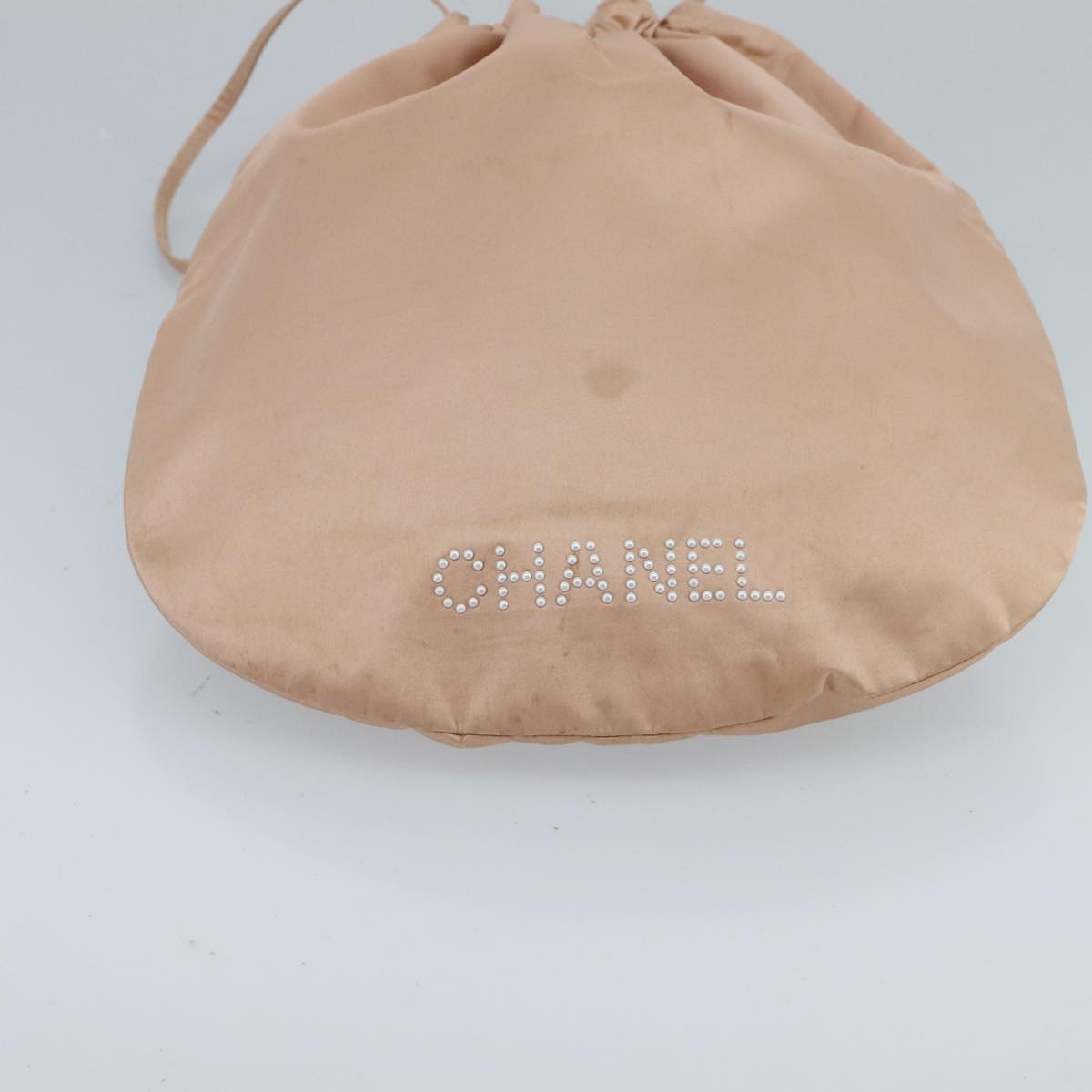 CHANEL Hand Bag Nylon Pink CC 94283