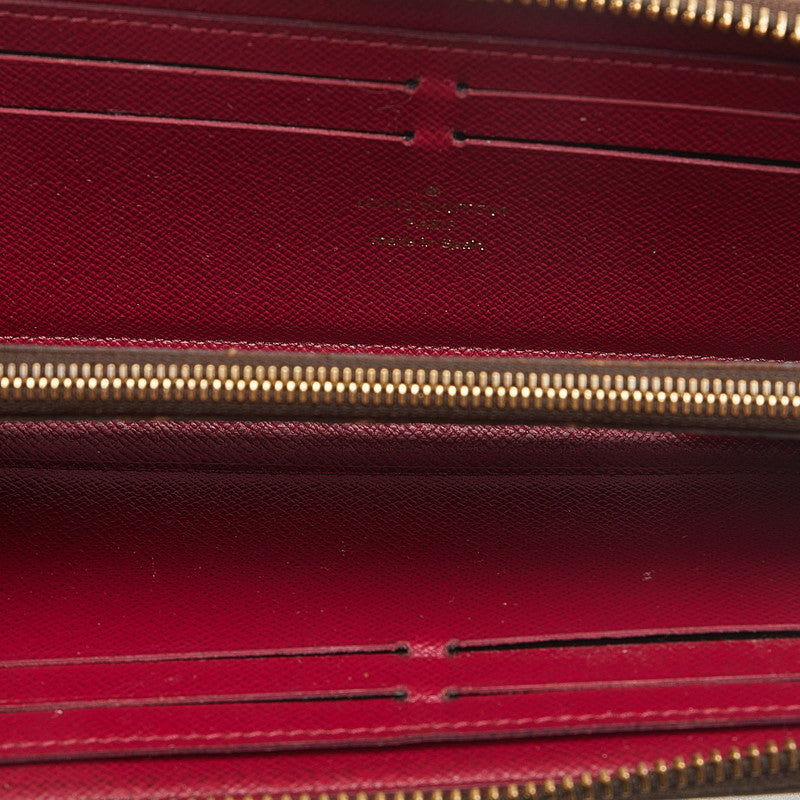 Louis Vuitton Monogram Portfolio Claimance Round Fassner Long Wallet M61298 Fushai Brown PVC Leather Ladies Louis Vuitton [Original] Fushai