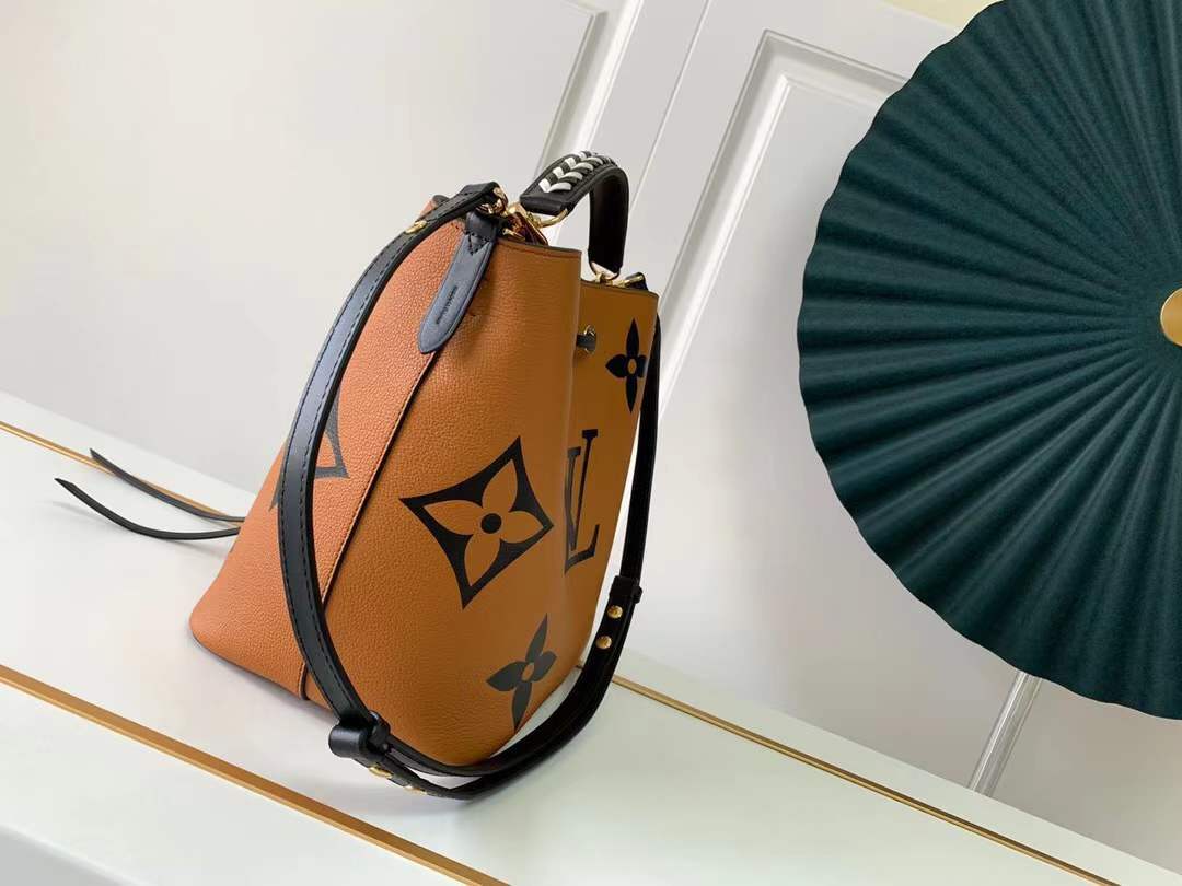 LV LV Crafty Neonoe MM Bucket Bag Caramel For Women, WomenÃ¢â‚¬â„¢s Handbags, Shoulder Bags 10.2in/26cm LV M56888