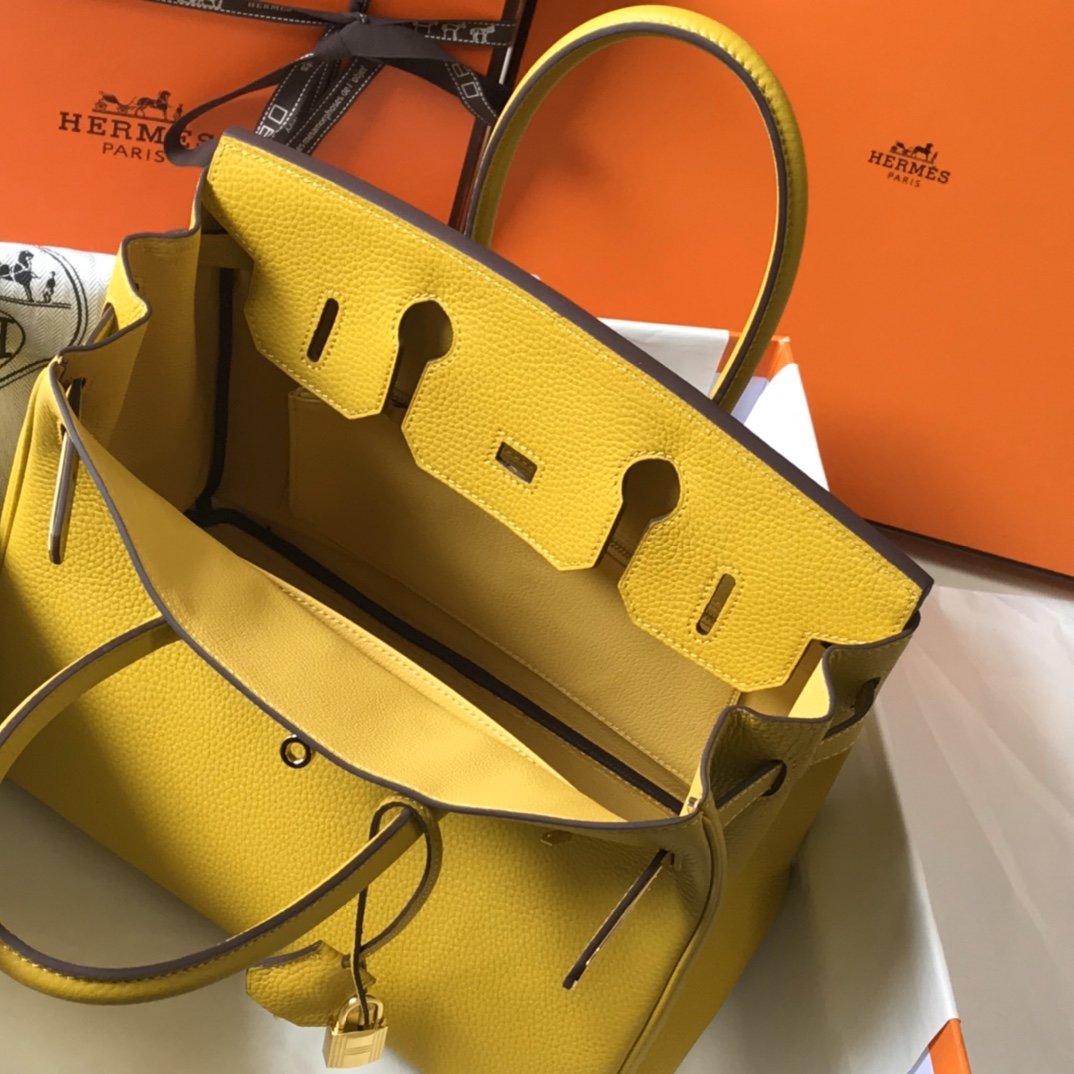 GLAMI Birkin Lime Epsom With Gold Toned Hardware Bag For Women, Handbags, Shoulder Bags 30cm/12in