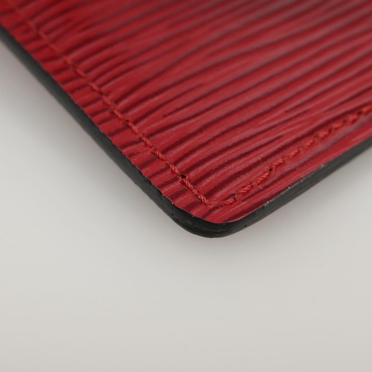 LOUIS VUITTON Epi Pochette Secret Accessory Pouch SPO Red LV 95155S