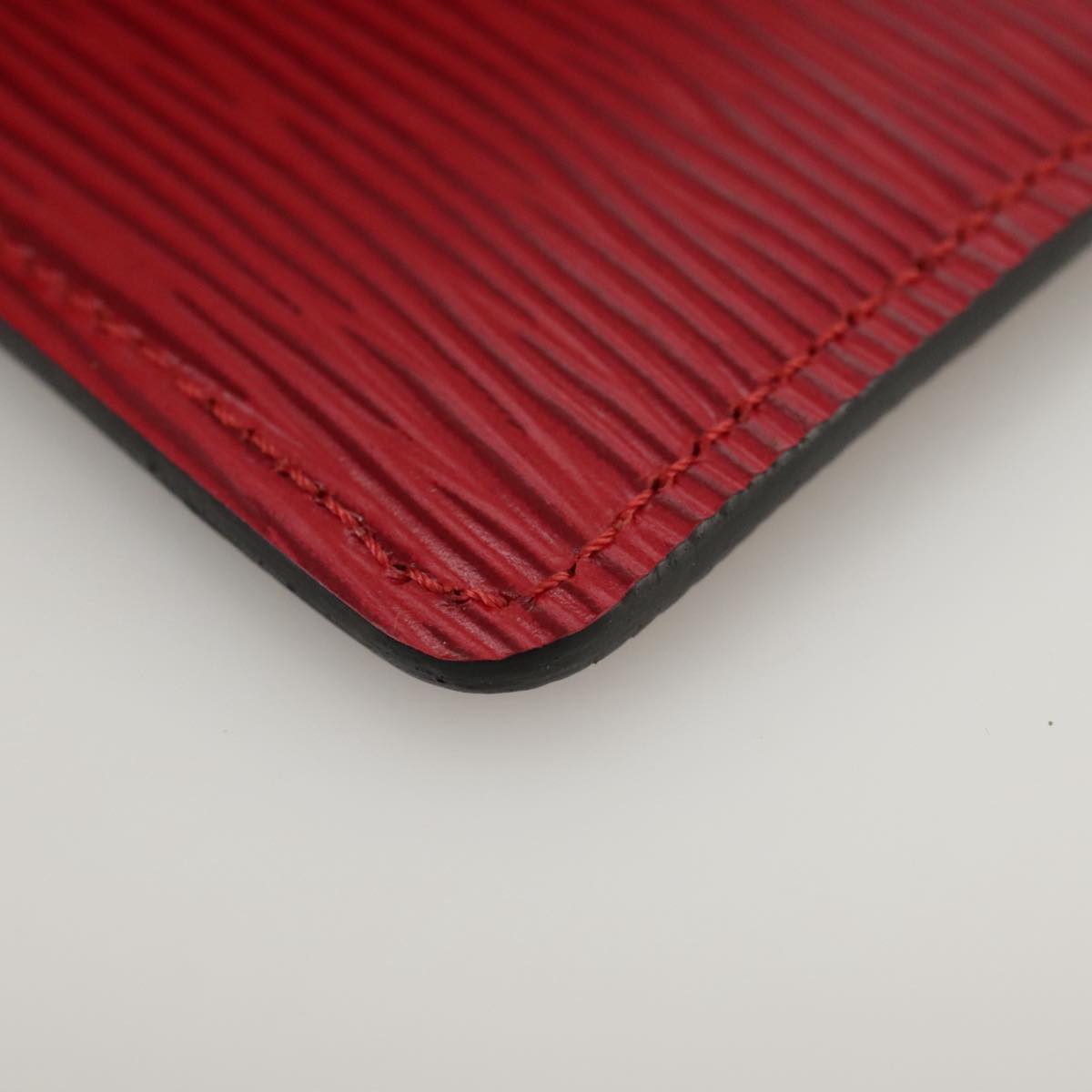 LOUIS VUITTON Epi Pochette Secret Accessory Pouch SPO Red LV 95155S