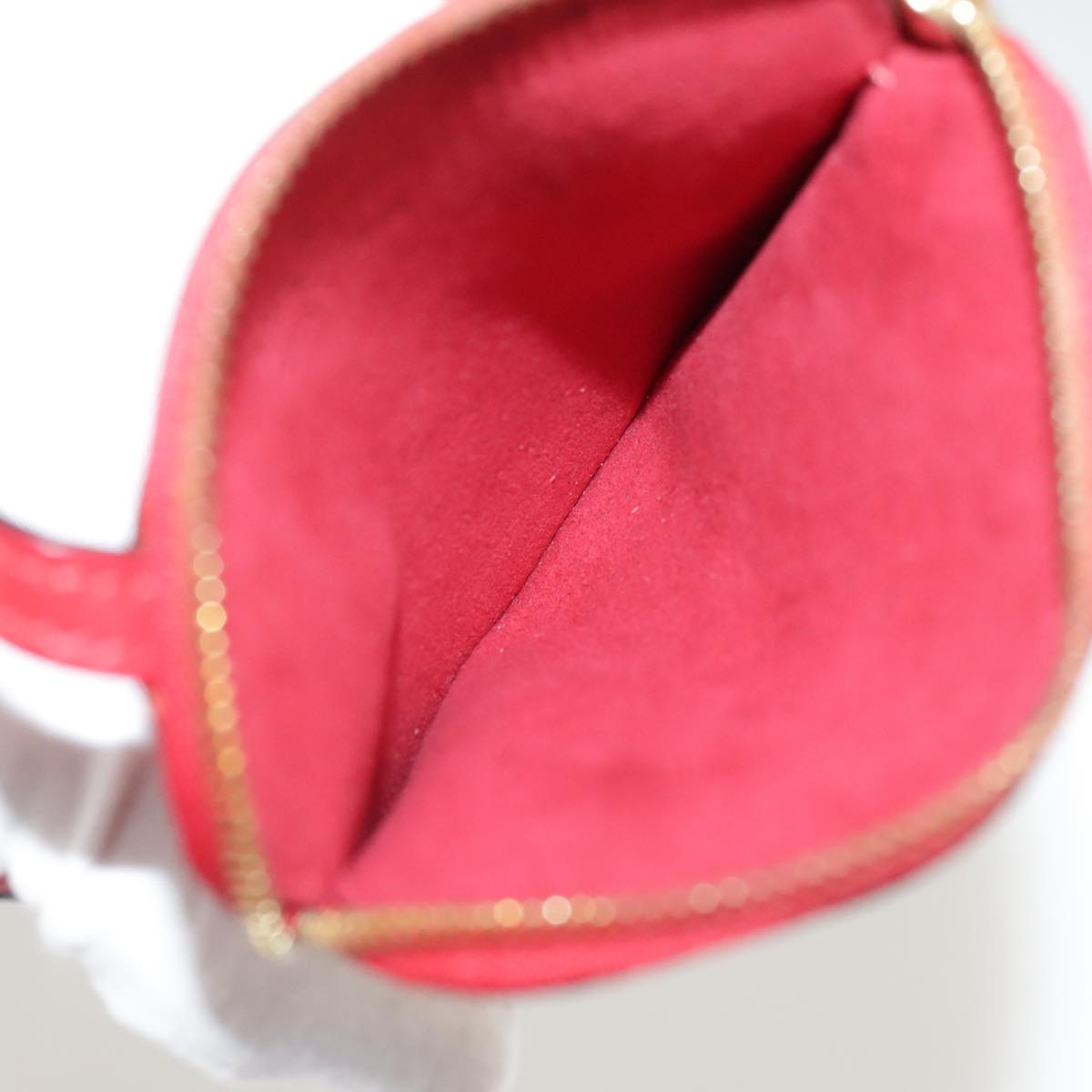 LOUIS VUITTON Epi Pochette Secret Accessory Pouch SPO Red LV 95155S